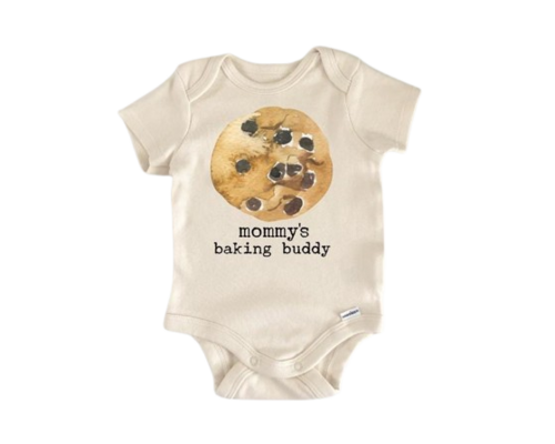 Baking Cookie Bakery - Baby Boy Girl Clothes Infant Bodysuit Funny