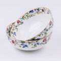 Ceramic Serving Bowls Set Floral (2Pc)
