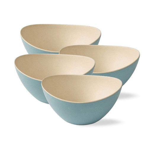 Bamboo Serving Bowls Set of 4