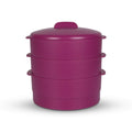 Plastic Steamer for Cooking Purple