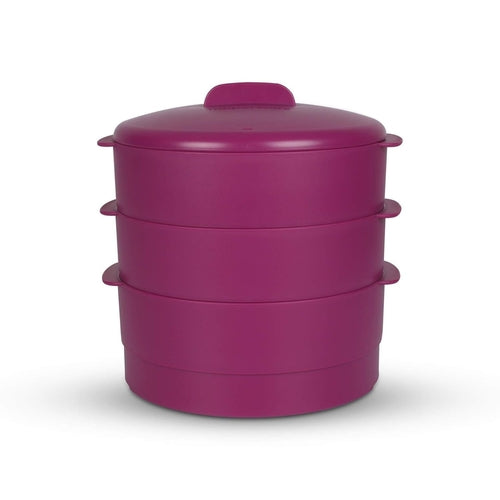 Plastic Steamer for Cooking Purple